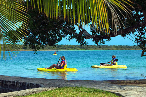 Bacalar Lagoon Resort Santa Cruz Chico Buitenkant foto